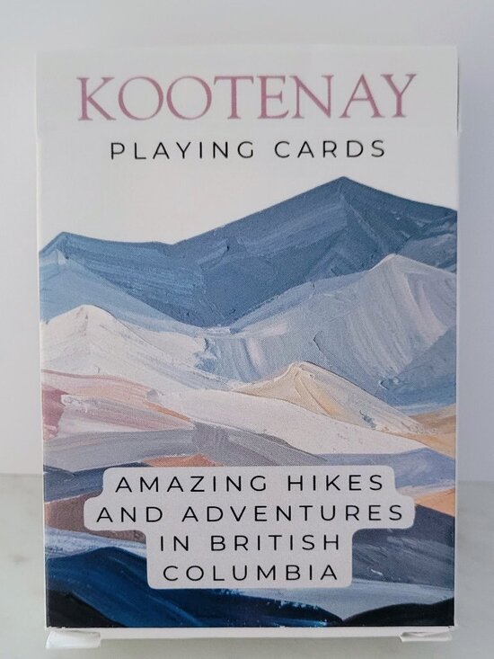 Handmade Other - Kootenay Hiking & Adventure Playing Cards